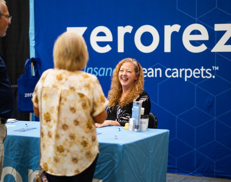 Homeowners and exhibitors at a Nationwide Expos home show, photo 3