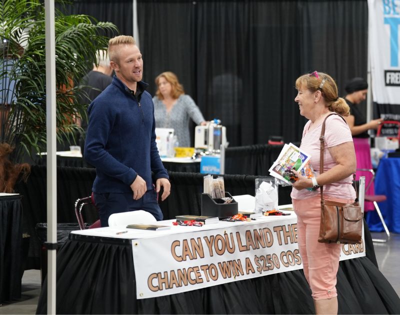 Homeowners and exhibitors at a Nationwide Expos home show, photo 7